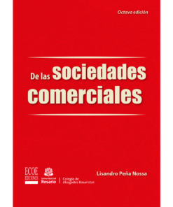 De las sociedades comerciales - 8va edición