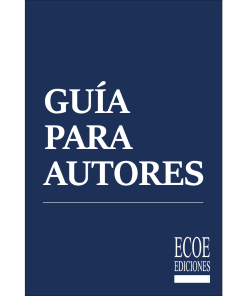 Guía para autores Ecoe Ediciones 2025