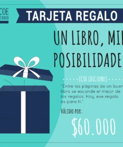 Tarjeta Regalo – Un libro, mil posibilidades - 60,000