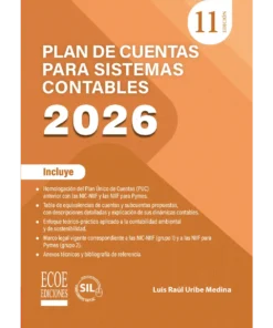Plan de cuentas para sistemas contables 2026 – 11va edición